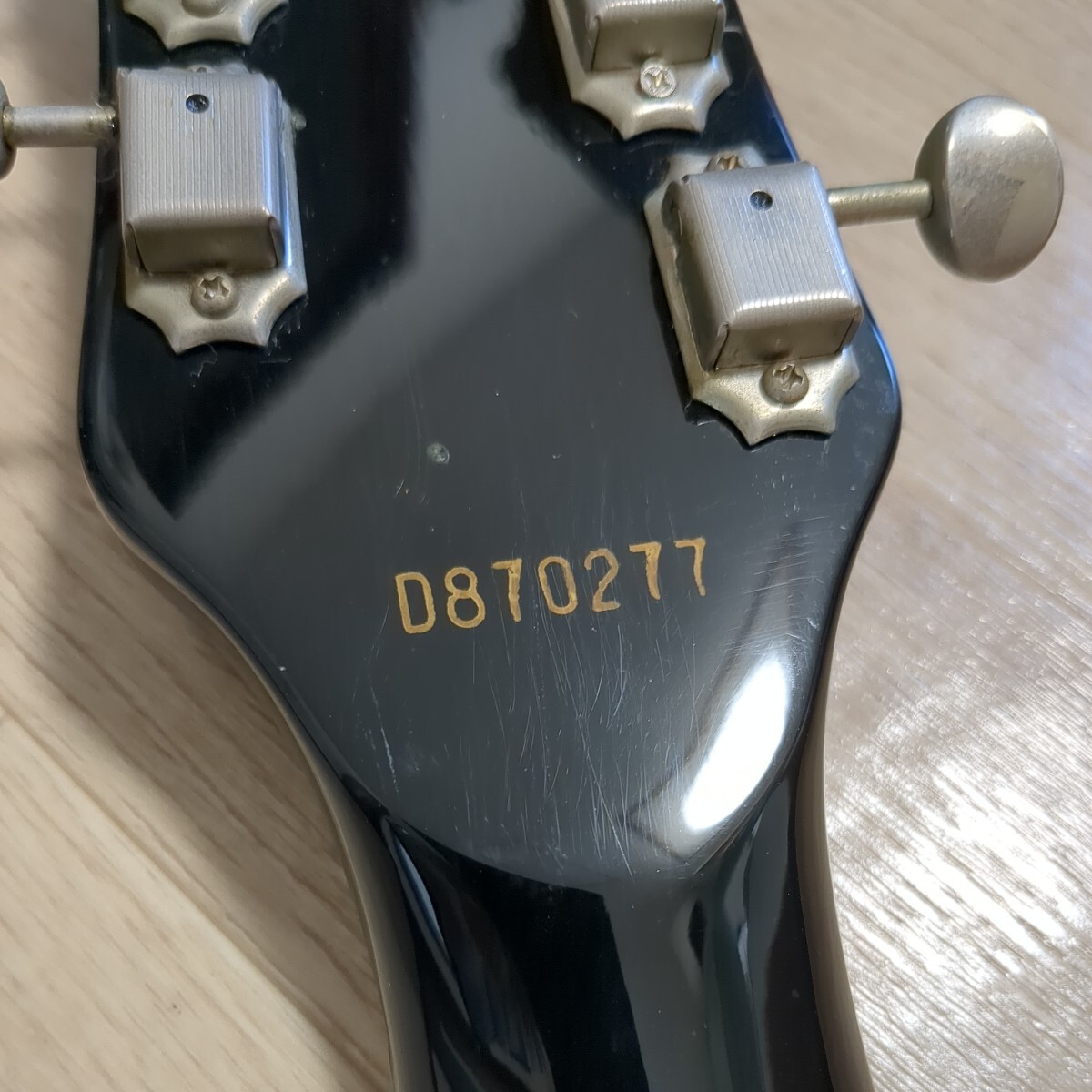 現状品 Greco グレコ リッケンバッカー タイプ JLG-80 ソフトケース付き 黒 エレキギターの画像10