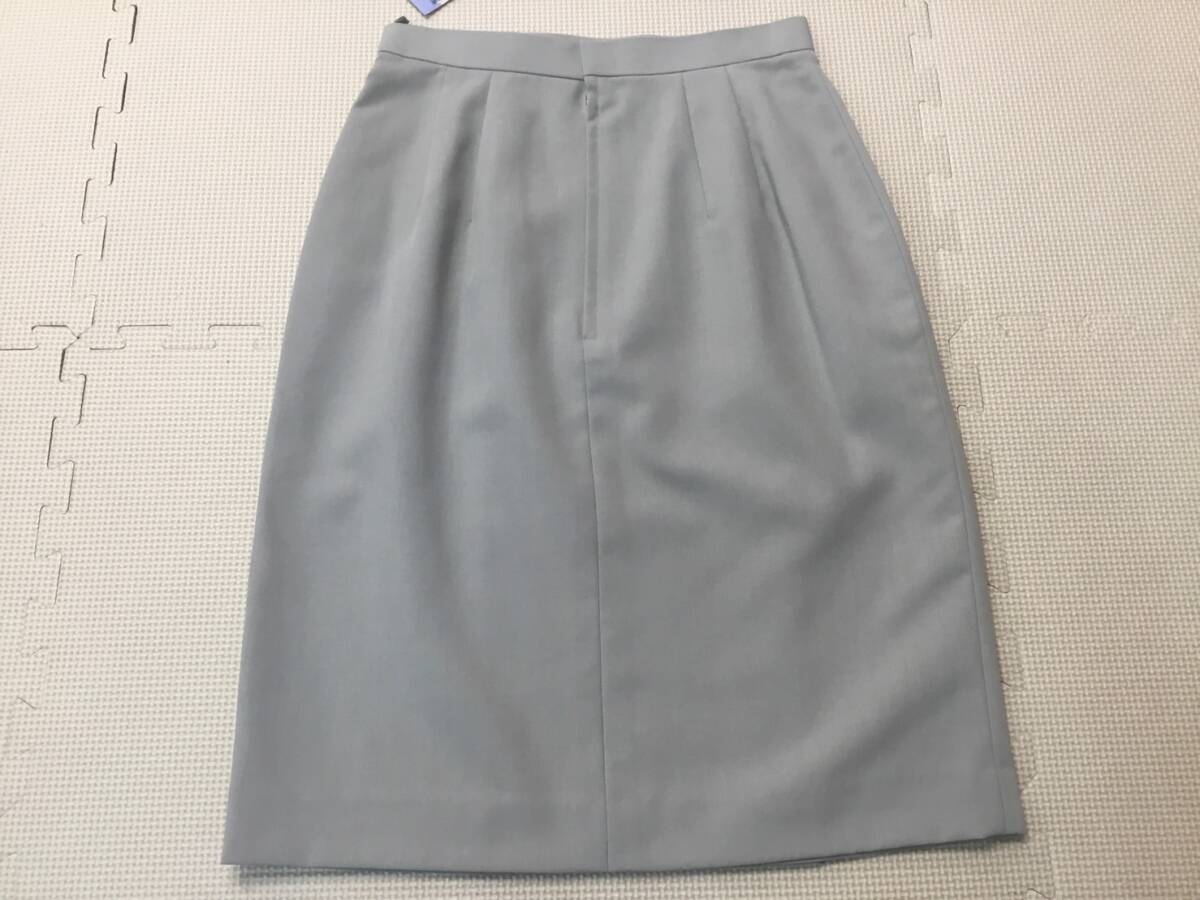 657BS-409H new goods [HINUCK] office wear front tuck skirt size 9 number 5 sheets / gray series ( same one commodity )/ high nak/ office work clothes /OL/ acceptance / uniform 