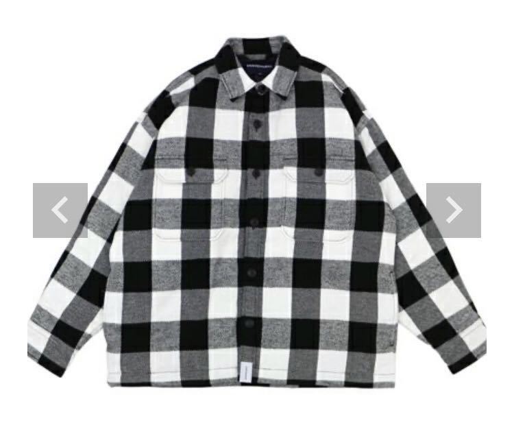 最終値下げ DESCENDANT 22AW CLAIRTON PLAID JACKET WHITE / SIZE1 品番:222TQDS-JKM01 WTAPS NEIGHBORHOOD_画像4