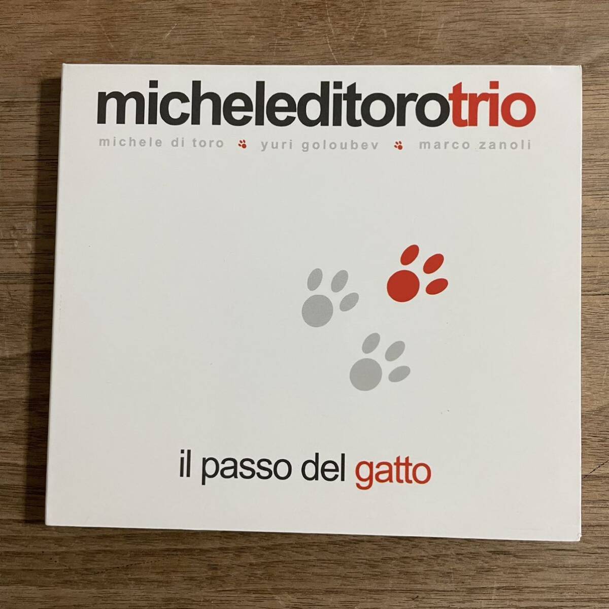 「ピアノトリオ秀逸盤CD】Michele Di Toro Trio 「Il Passo Del Gatto 」イタリア盤Abeat for JAZZ AB JZ045 2005年録音ジャズ批評掲載作品_画像1