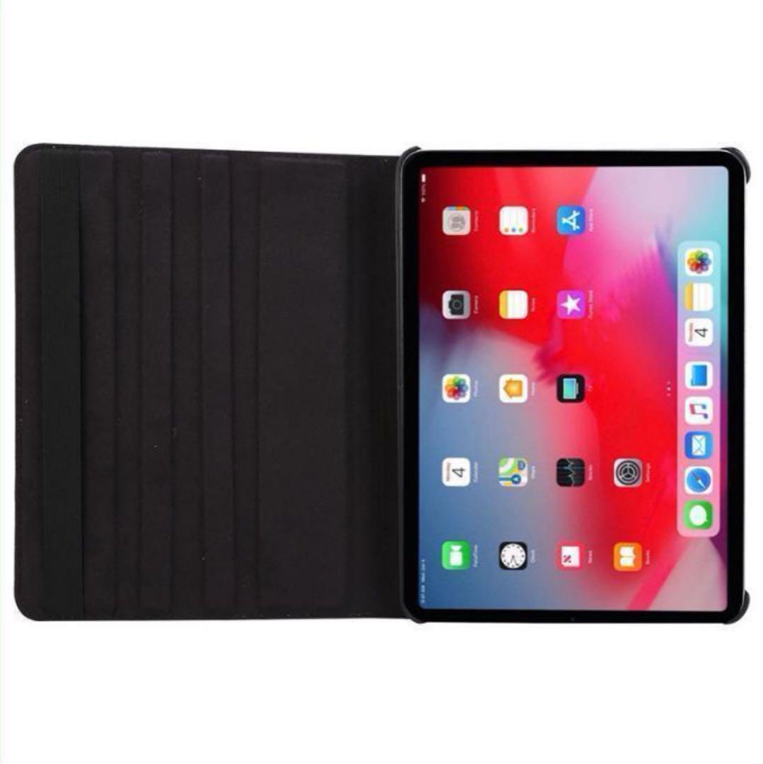 iPadケース　保護カバー　茶　9.7インチ　第5世代　第6世代　air1/2　アイパッド　ケース　収納　保護　タブレット　カバー　ブラウン_画像4