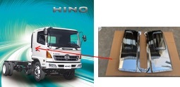  Hino Ranger . pcs side panel plating truck parts new goods unused goods No.1 custom parts high roof Profia 