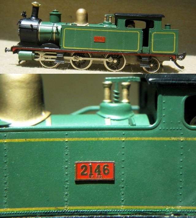 2120形　蒸気機関車■HO（ジャンク）_画像7