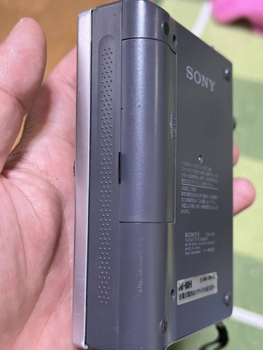 SONY カセットテープTCM-400 通電済み 動作未確認の画像5