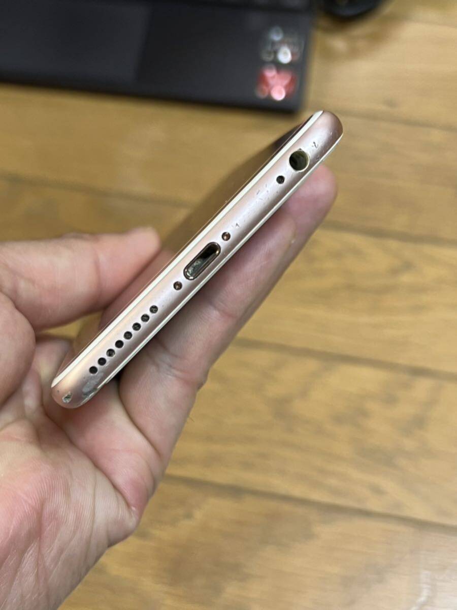 Apple IPHONE 6s plus SIMフリー simロック解除済み ローズゴールド 液晶割れタッチパネル動作品の画像7