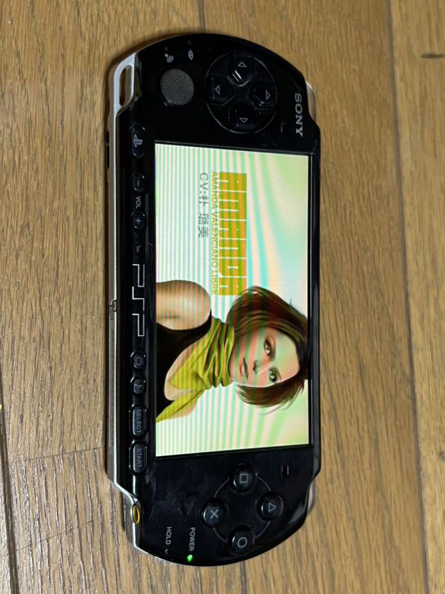 SONY ソニー PlayStation PSP 3000 PSP 本体バッテリー＋アダプタ付き動作品(FB-NH6)の画像1