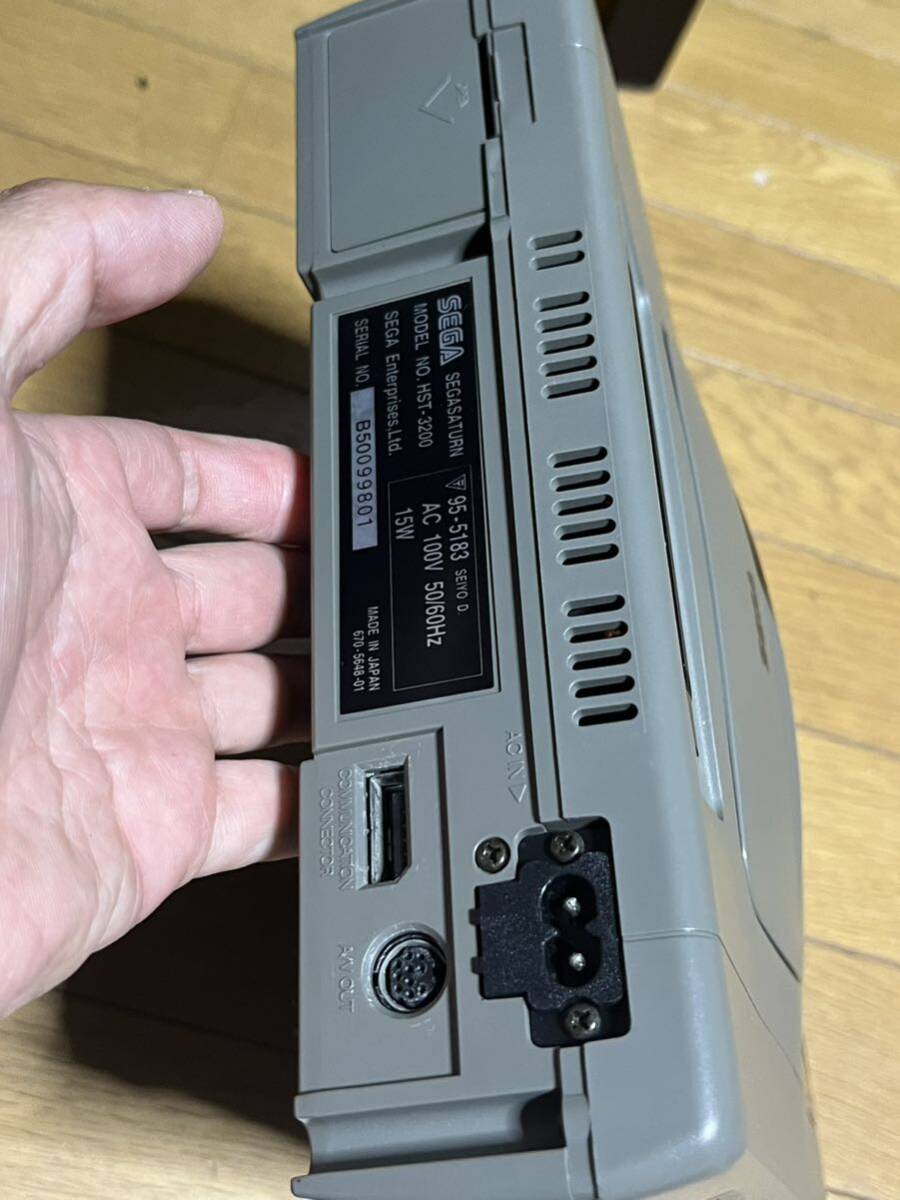 SEGA/セガサターン 本体 HST-3200/ゲーム機/ 動作未確認の画像4