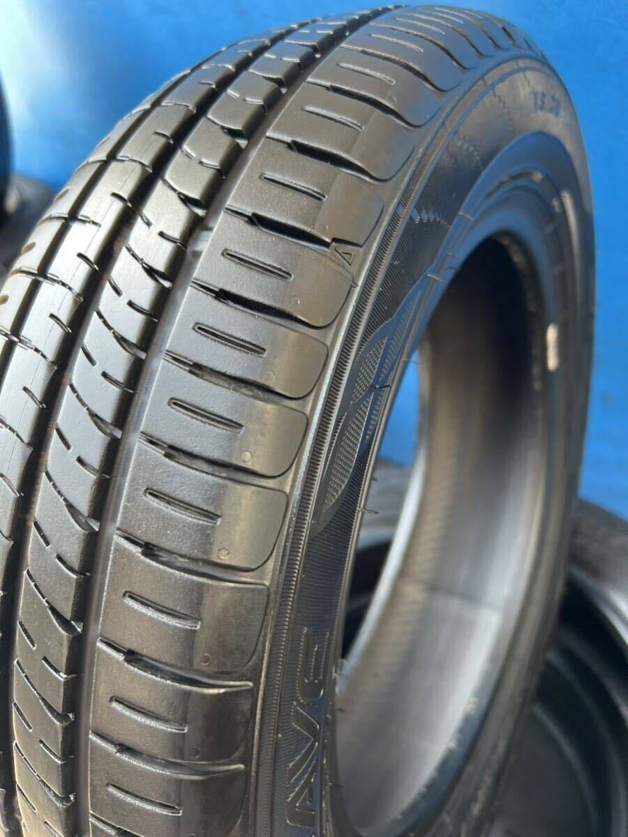 【DUNLOP ENASAVE EC204ダンロップ】《165/65R14 79S》20/22年製【送料無料※一部地域有料】中古タイヤ4本セット◆バリ山_画像3