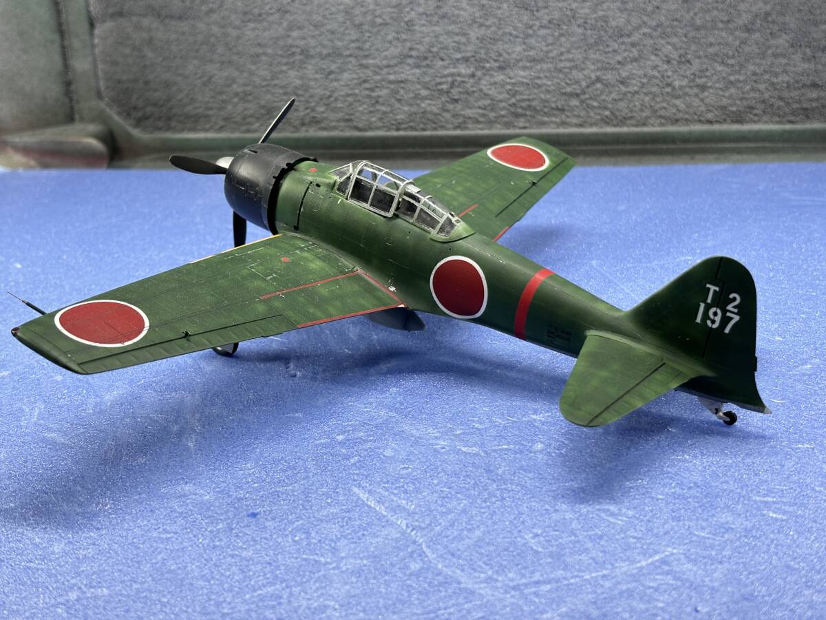 ハセガワ 1/48 三菱 A6M3 零式艦上戦闘機 32型 第204航空隊(ラバウル) 限定生産 No.09828 プラモデル完成品の画像3