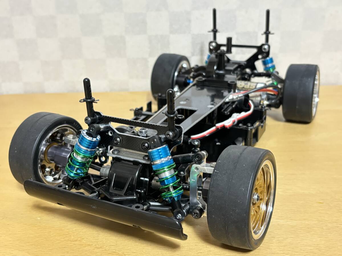 タミヤ 1/10電動RC PORSCHE TURBO RSR TYPE 934 BLACK EDITION （TA02SWシャーシ） 完成品の画像8