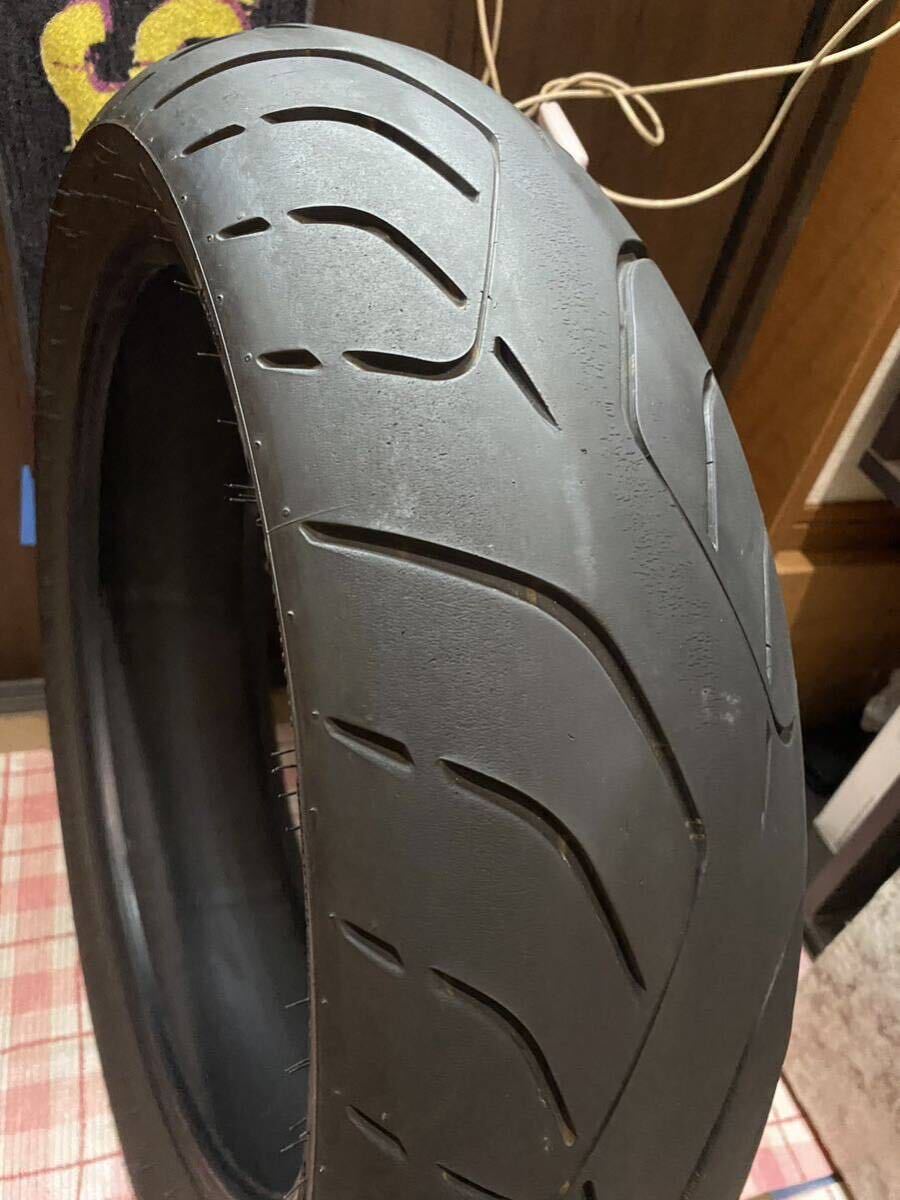 中古MCタイヤ 2021年製造 DUNLOP SPORTMAX ROADSMARTⅢ 160/60ZR17 ダンロップ スポーツマックス ロードスマート3 160 60 17 2921 A3007_画像5