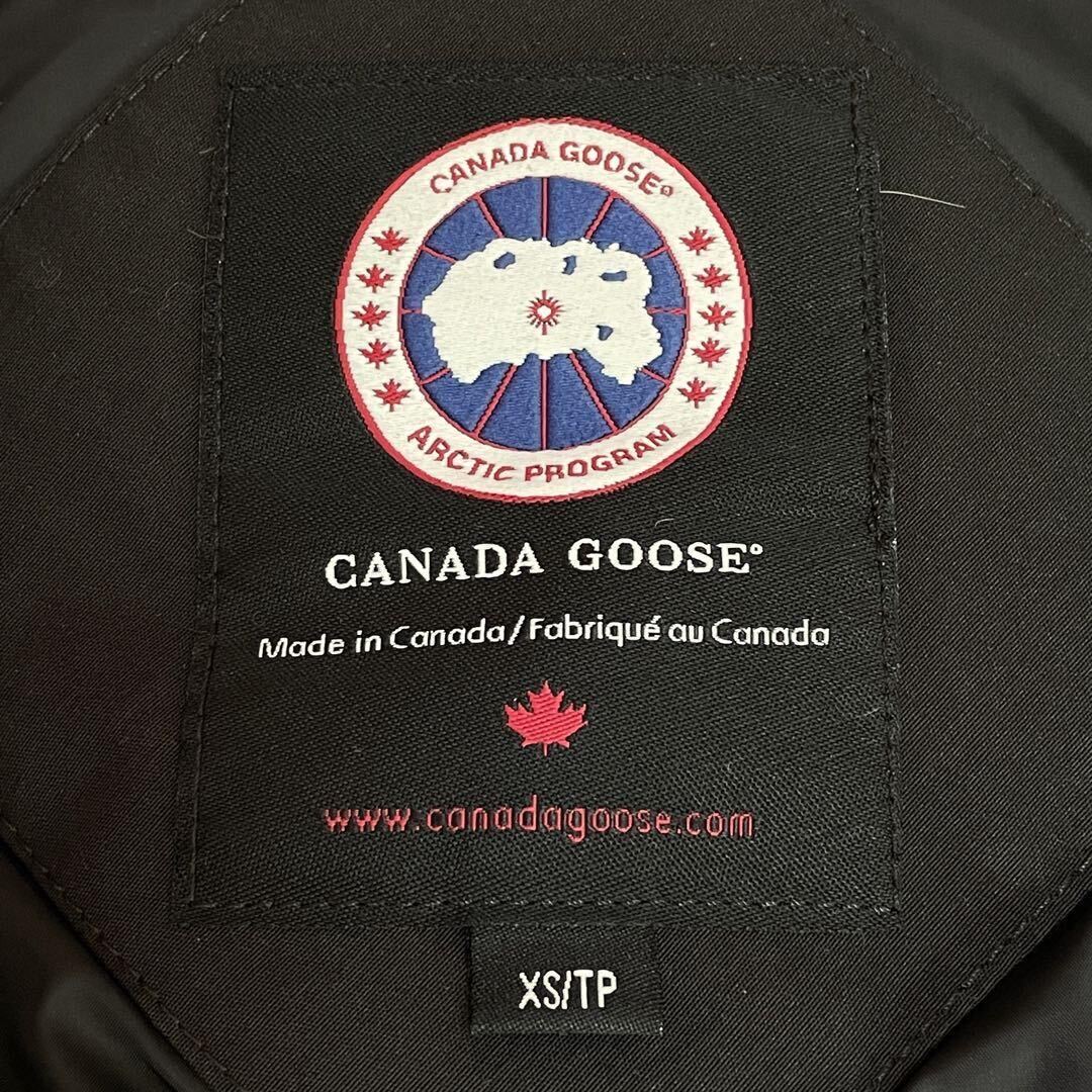 R-950 1 иен ~ CANADA GOOSE Canada Goose пуховик JASPER PARKA jasper Parker 3433JM XS размер мужской черный чёрный капот 
