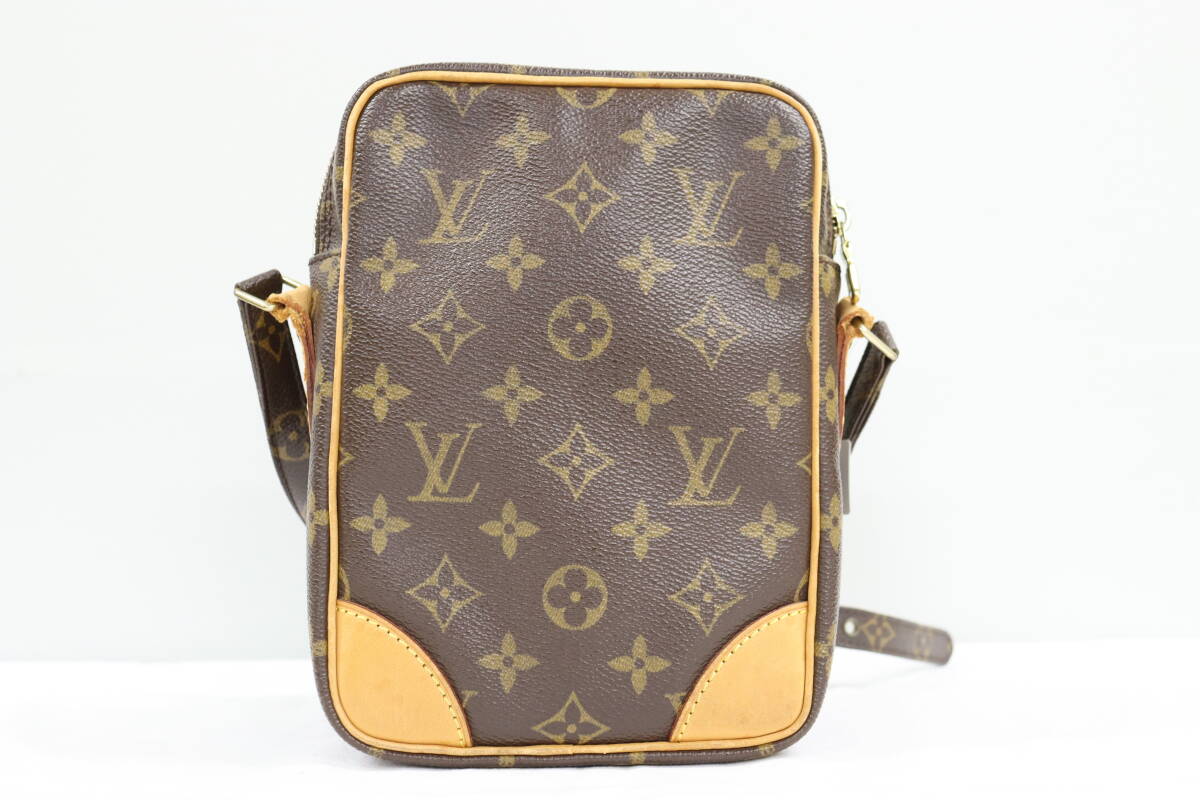 1円都 Louis Vuitton ルイヴィトン モノグラム アマゾン PVC レザー ショルダーバッグ 斜めかけ ポシェット M45236 24-1046