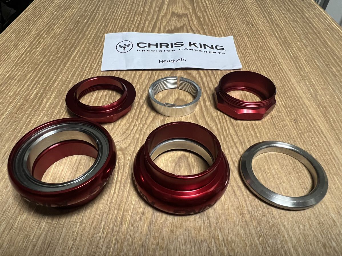 美品 クリスキング ChrisKing GripNut 1-1/8 ブロンプトンの画像3