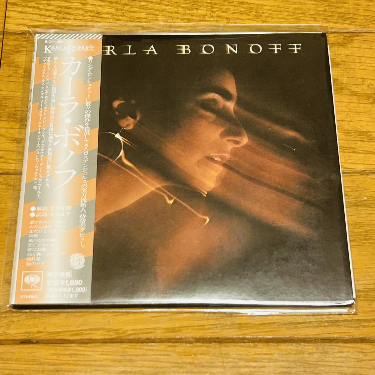 SONY■紙ジャケ/KARLA BONOFF/カーラ・ボノフ/SICP1450_画像1