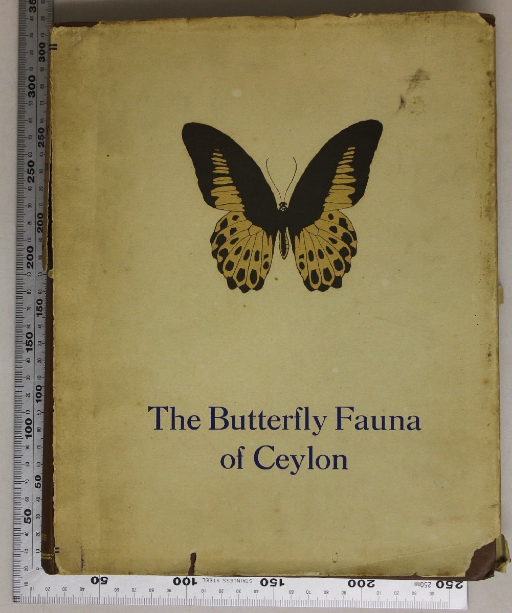 洋書『The Butterfly Fauna of Ceylon』L.G.O.Woodhouse C.A.C. PRESS 補足:蝶Scond Complete Edition英文Chilasa clytia lankeswara Moore