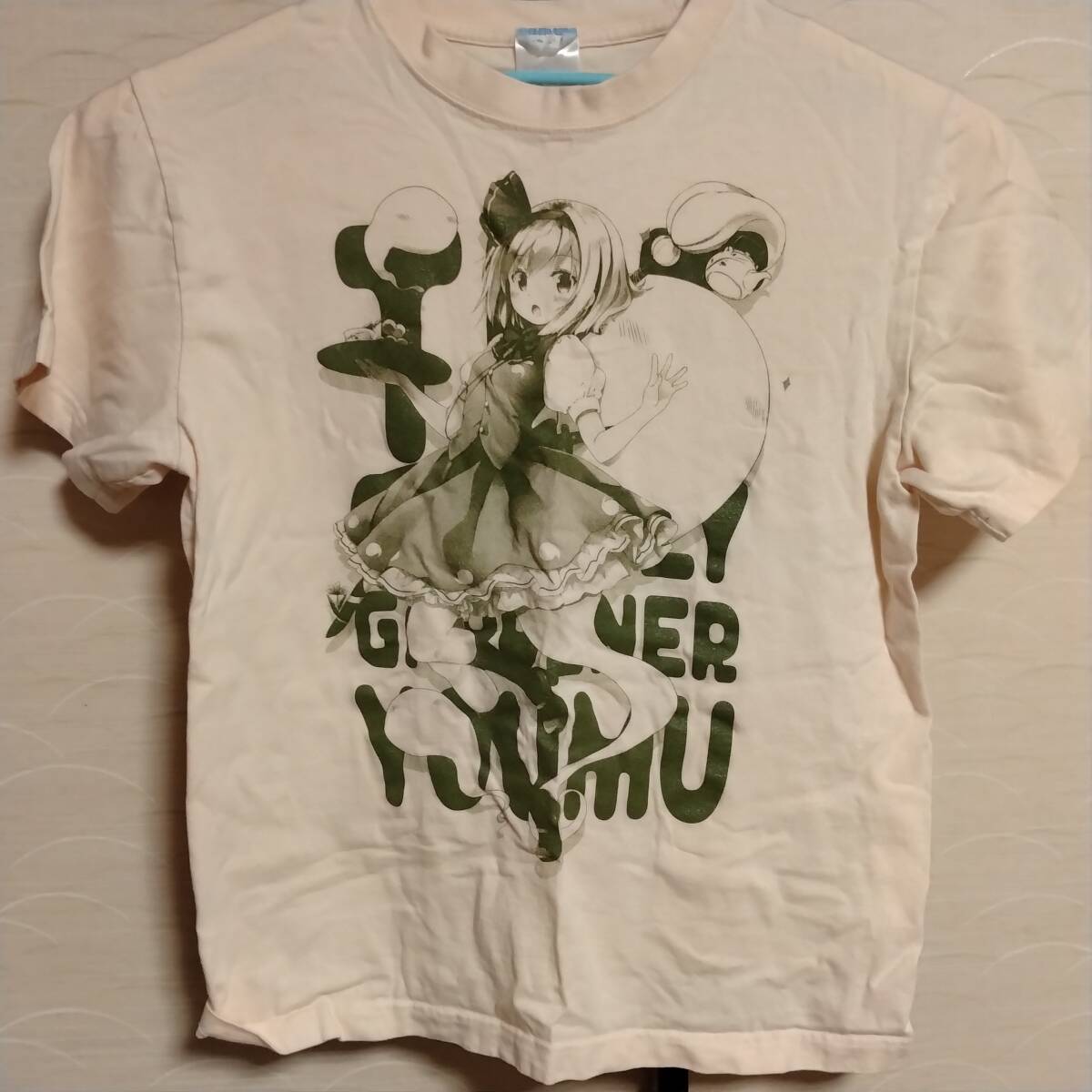 なつめえり いちごさいず 東方Project 魂魄妖夢 Tシャツ Mサイズの画像1