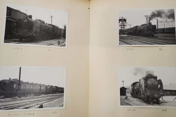 ◆鉄道写真アルバム15 鉄道写真 計118枚 1960年代◆東武63/C621/ED72 他/SL/蒸気機関車/撮り鉄の画像5