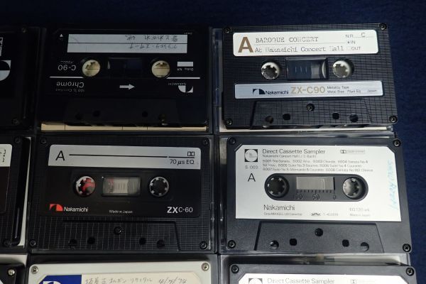 V cassette tape 01 Nakamichi together V metal / chrome /Chrome C-90/EXⅡ/ZX-C60/ZX-C90/C60/C90/SX-C60/SX-C90