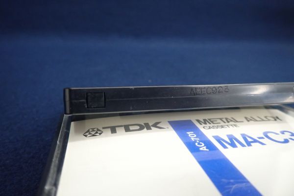 ▼カセットテープ02 TDK METAL ALLOY CASSETTE MA-C30 AC-701▼メタル_画像6