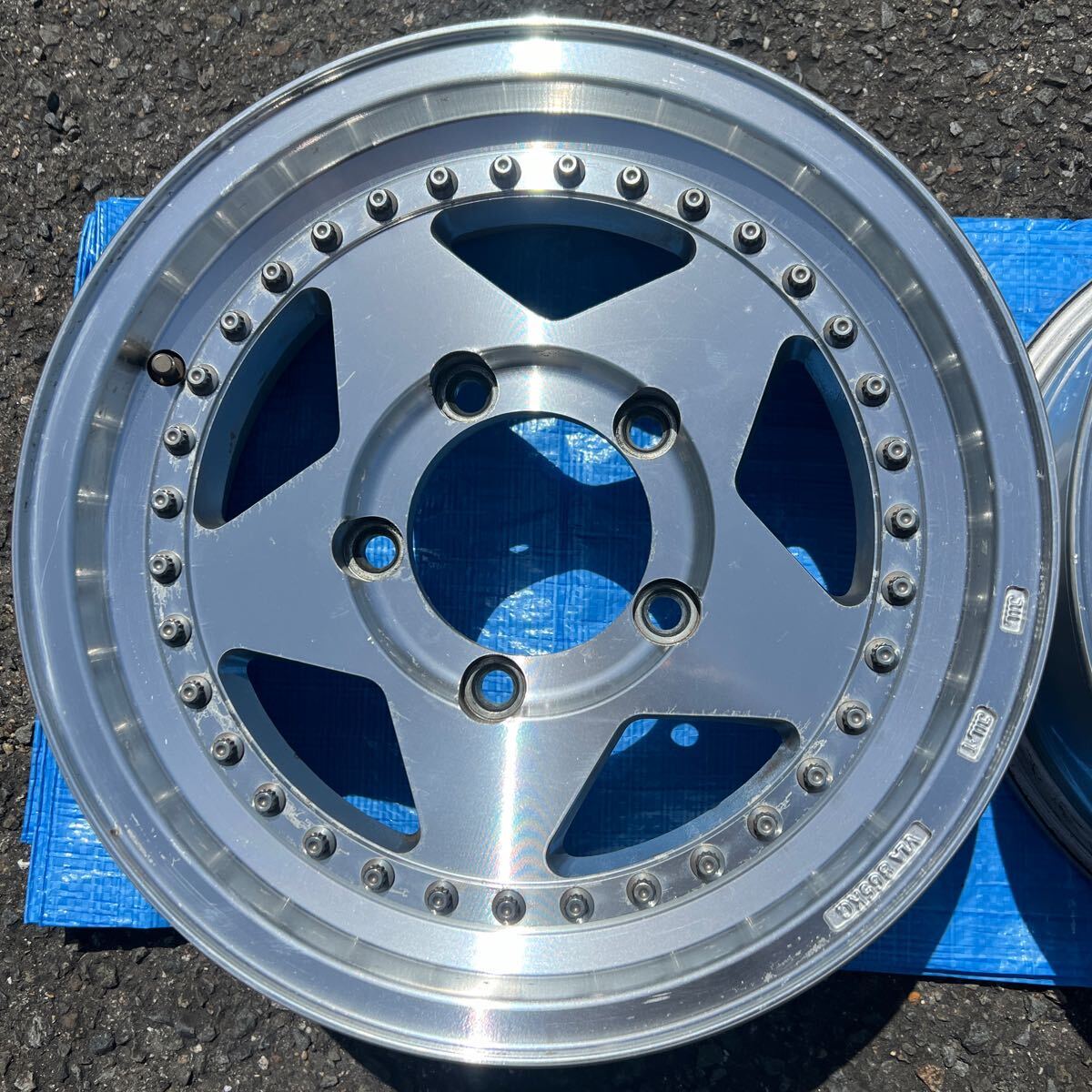 ジムニー 15インチホイール 6j 4本セットの画像5