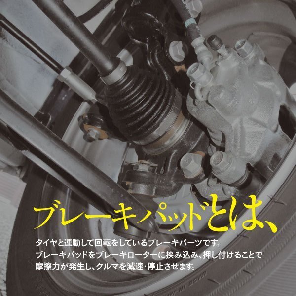 【即決】ベンチレーテッド車用 フロント ブレーキパッド【パッソ KGC10/QNC10/KGC15】 純正品番 04465-B1010 04465-B1050_画像2