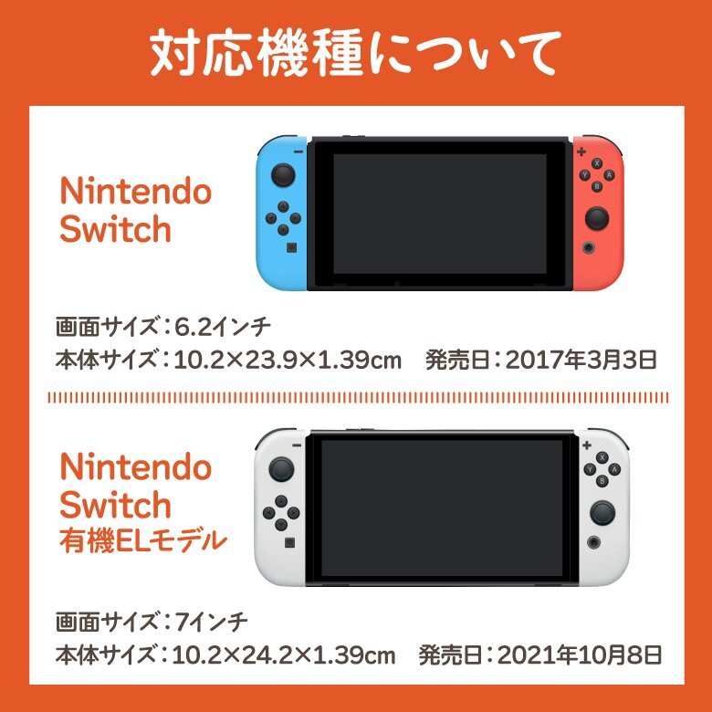 Nintendo Switch ブラック 収納ケース＆画面保護シートセット キャリングケース ソフト・ジョイコンも持ち歩けるの画像4