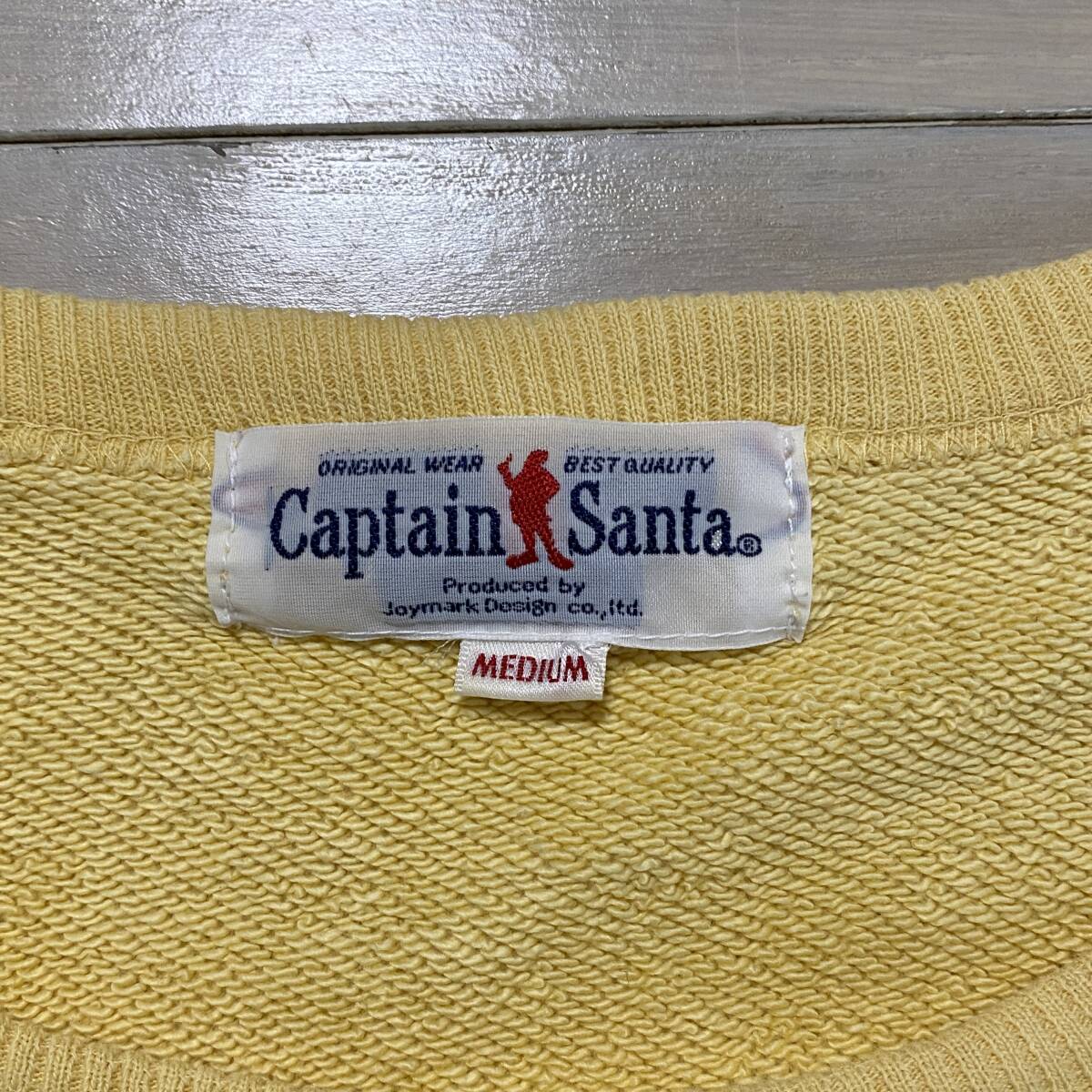  Captain Santa sweat sweatshirt whole surface print both sides arm print CAPTAINSANTA Joy Mark design made in Japan ..388