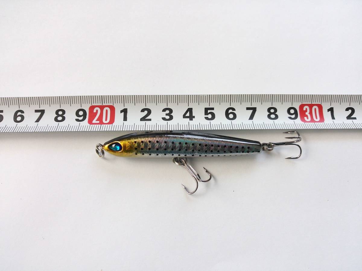 シンキングペンシル 細身 9g 7cm 5色 セット シンペン ペンシル ベイト シーバス 青物 根魚 フラットフィッシュ TypeAの画像3