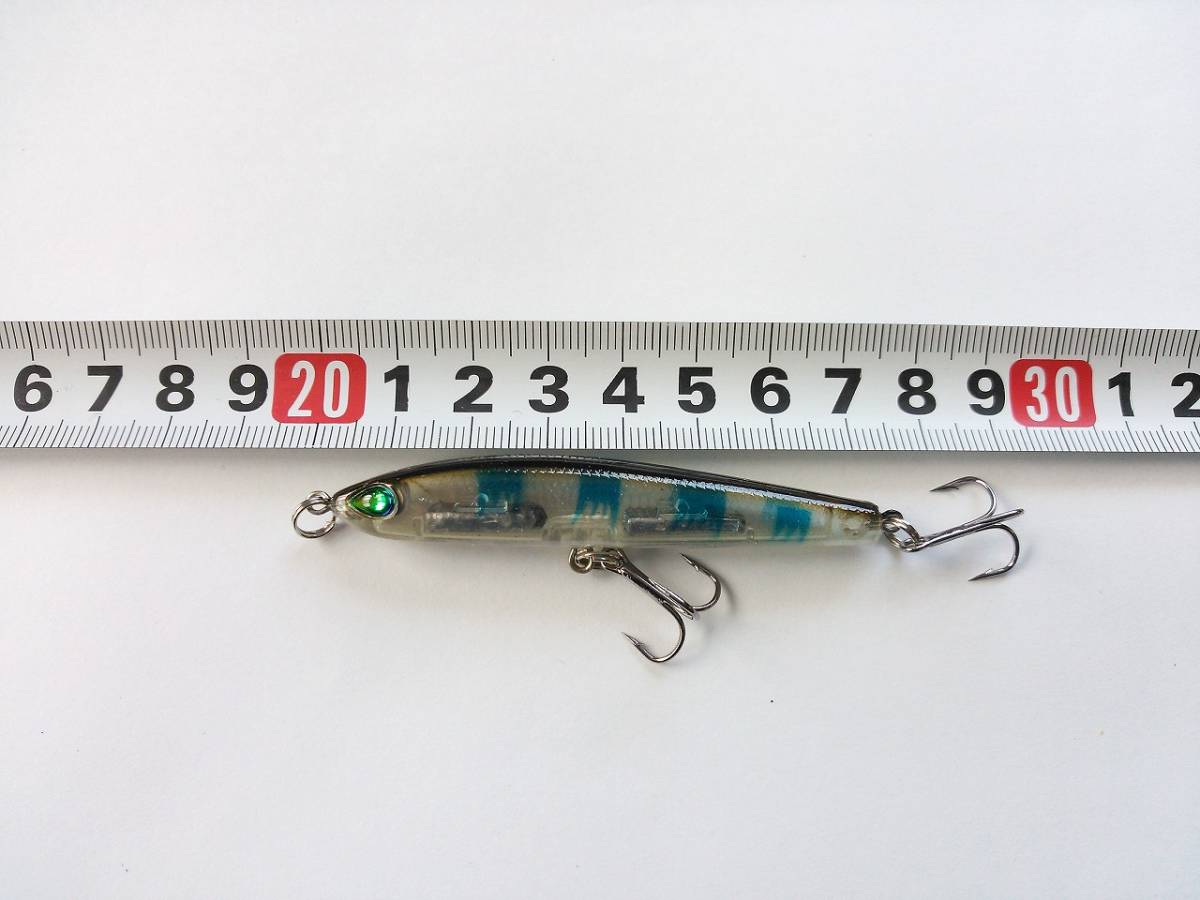 シンキングペンシル　細身　9g　7cm　5色　セット　シンペン　ペンシル　ベイト　シーバス　青物　根魚　フラットフィッシュ　TypeA_画像4