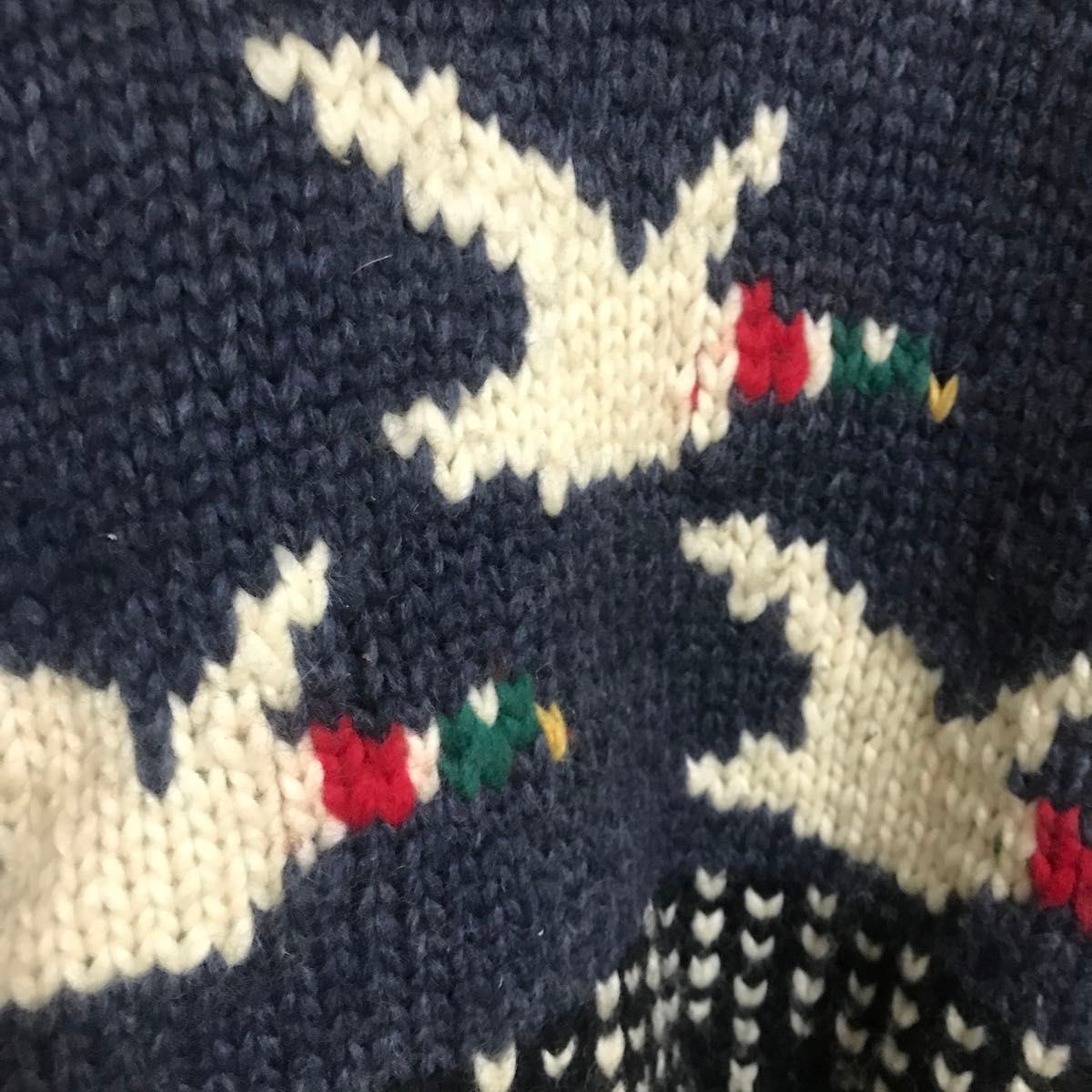 ビンテージ LONGHOUSE ロングハウス CANADA カナダ製 カウチン ビンテージ LONGHOUSE ロングハウス CANADA カナダ製 カウチン