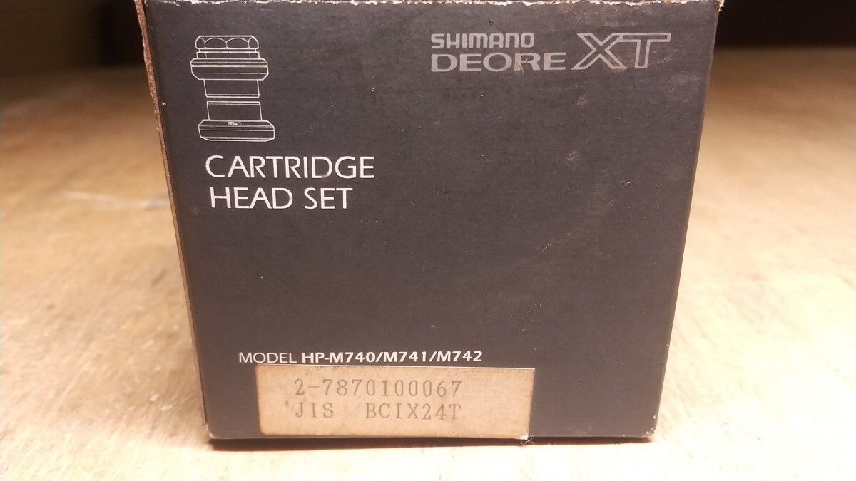 SHIMANO DEORE-XT シマノ デオーレXTヘッドパーツ HP-M740 1”/JIS 未使用の画像8