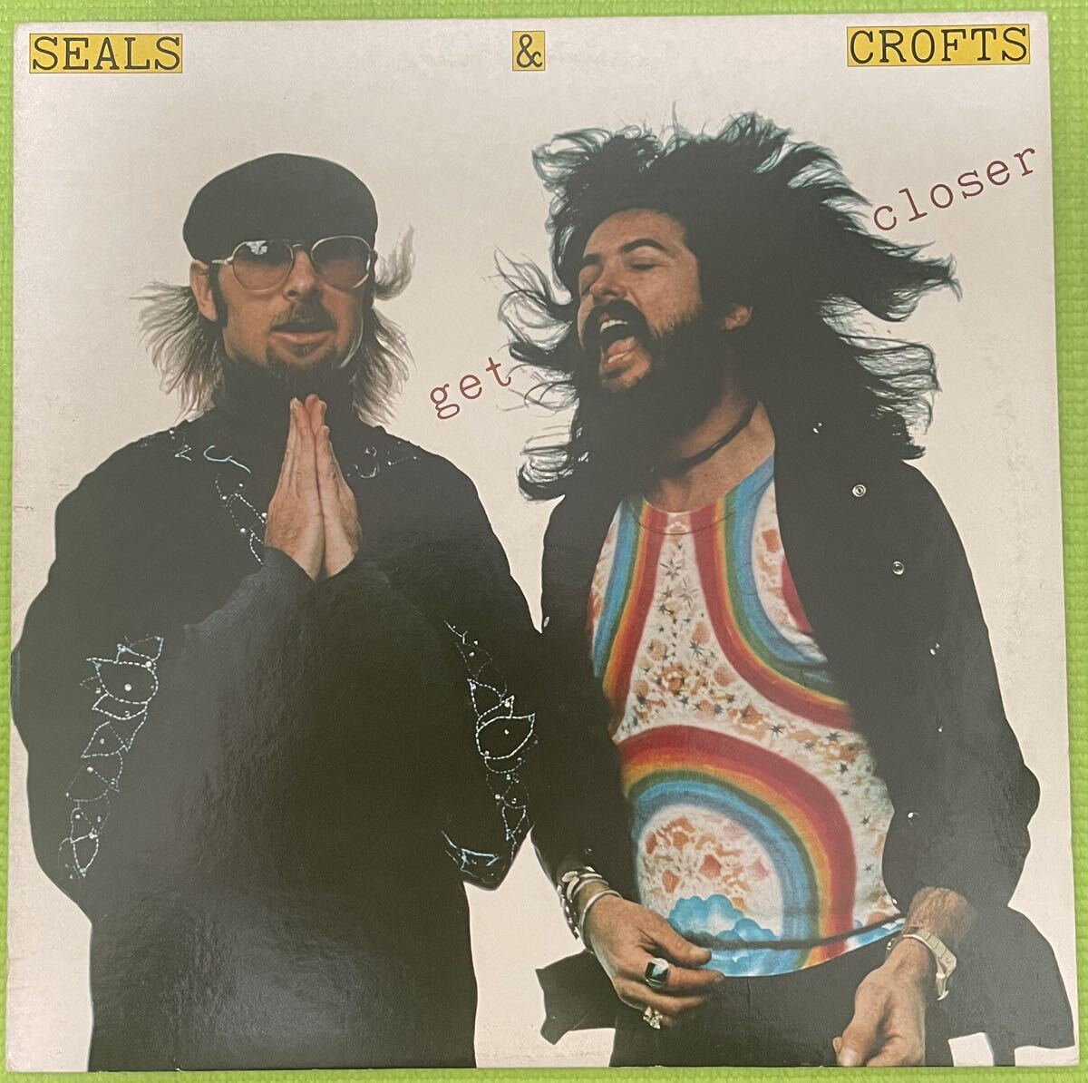 Rock sampling record ロック サンプリング レコード Seals and Crofts Get Closer(LP) 1976の画像1