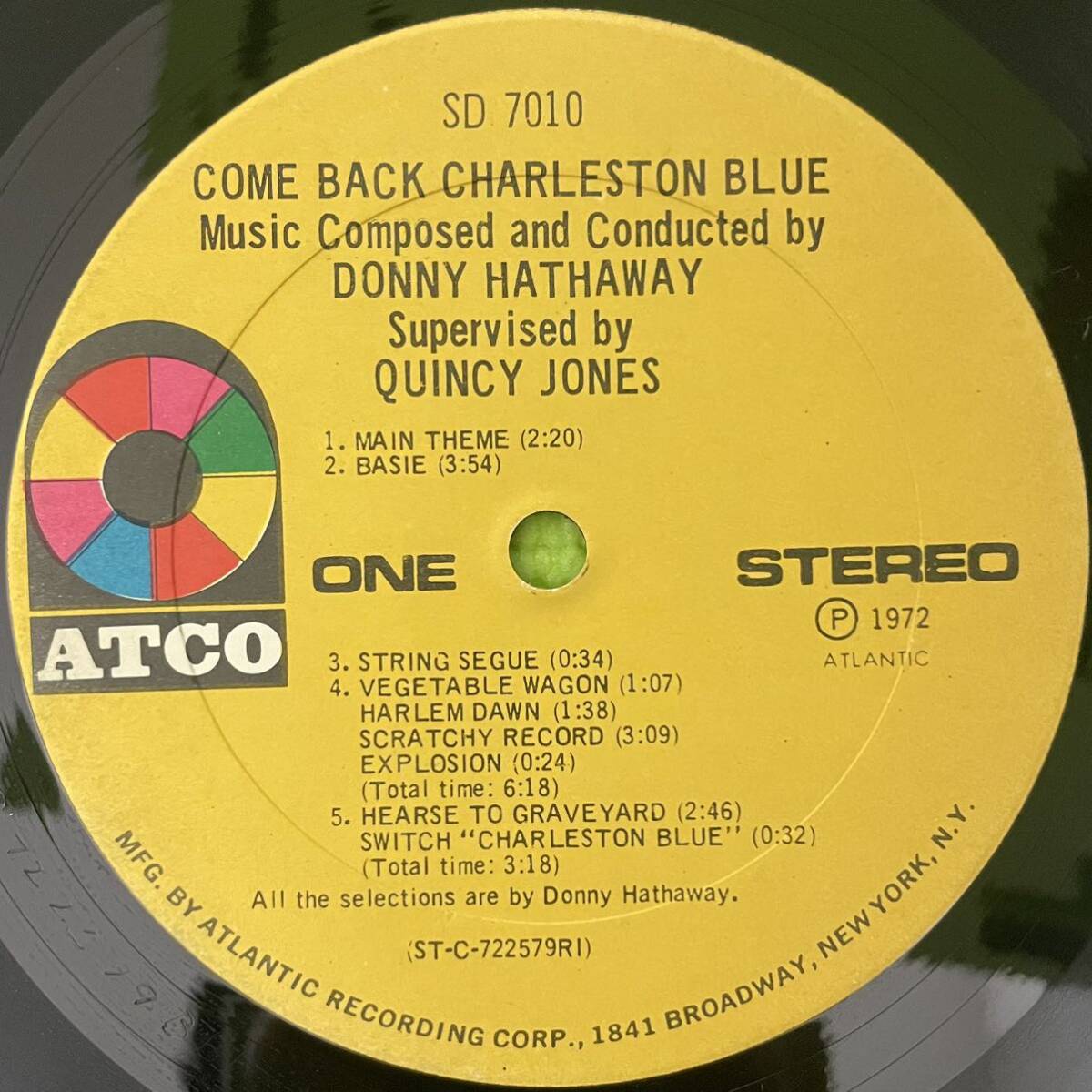 Soul jazz sampling raregroove record ソウル ジャズ サンプリング レコード O.S.T. Come Back Charleston Blue(LP) 1972の画像4