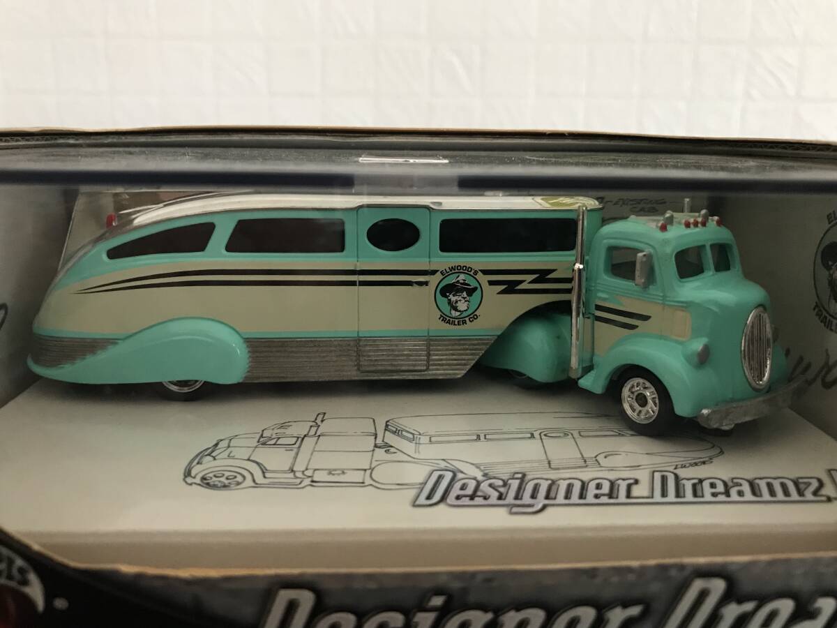 Hot Wheels 100% Hot Wheels LIMITED EDITION Designer Dreamz III '38 FORD CUSTOM TRUCK COLLECTIBLES トレーラーハウスの画像2