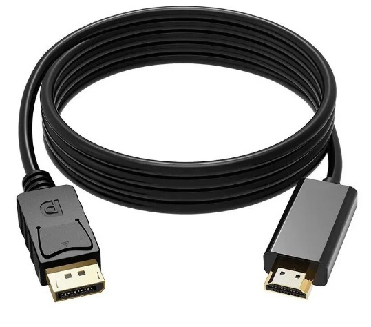 26_DP→HDMI 変換 ケーブル 高精細タイプ 4Kにも対応 DisplayPort→HDMIケーブル テレビ モニター 接続 4K 音声 1.8m②の画像2