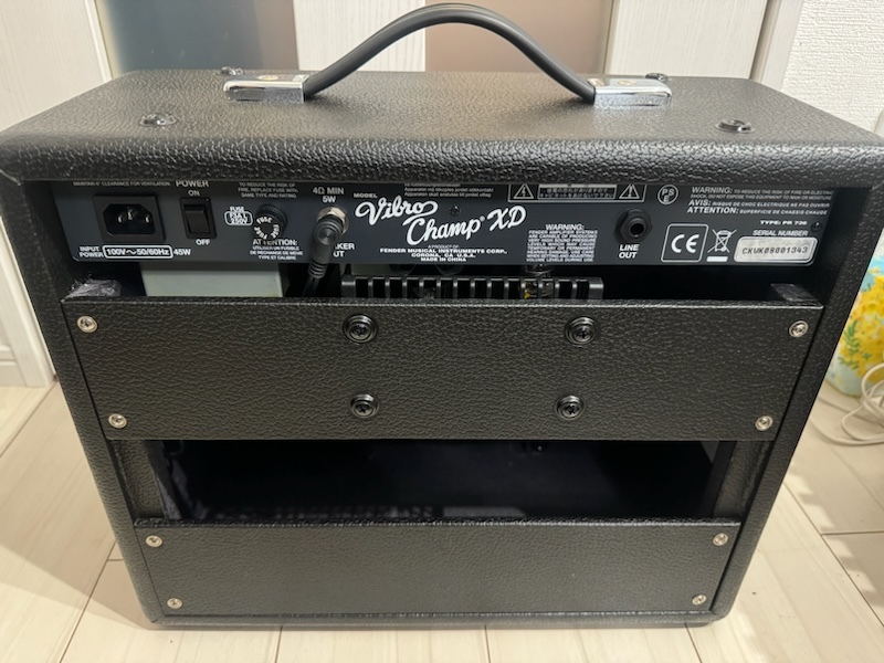 Fender VIBRO CHAMP XD動作確認＋メンテナンス済②_画像3