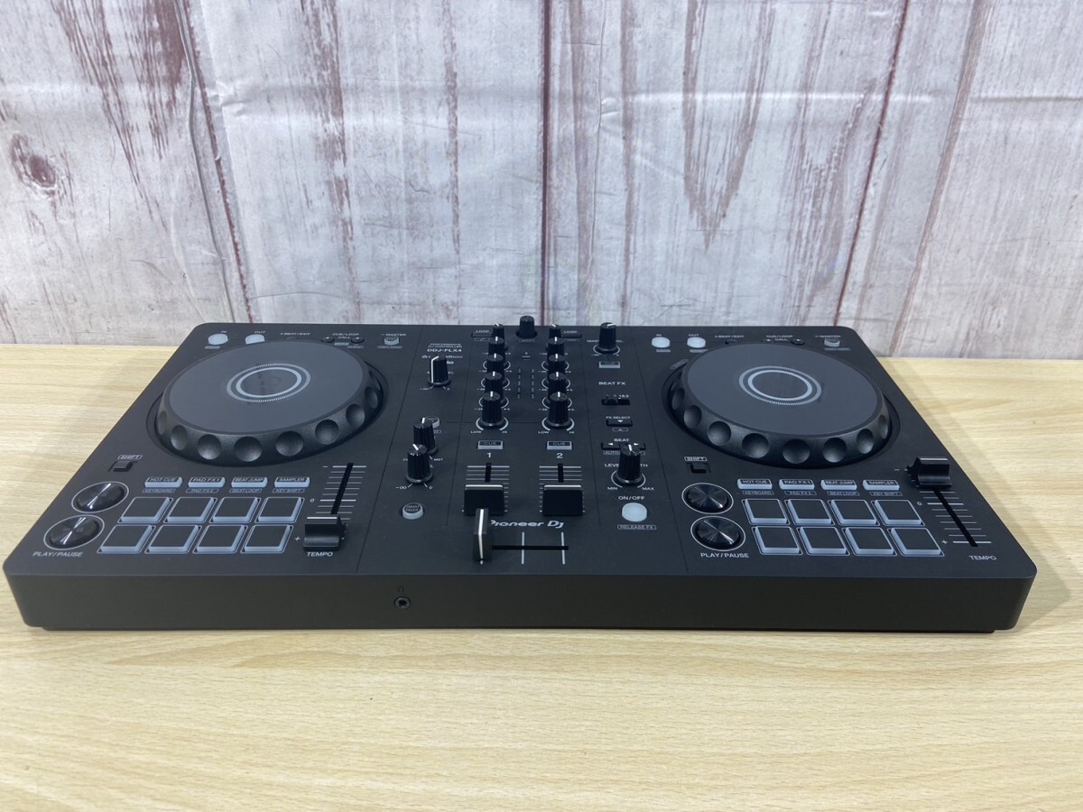 Pioneer DJ　パイオニア　DJコントローラー　Model：DDJ-FLX4　2023年製品　通電確認済　器材　DJ機器　音楽　42814C