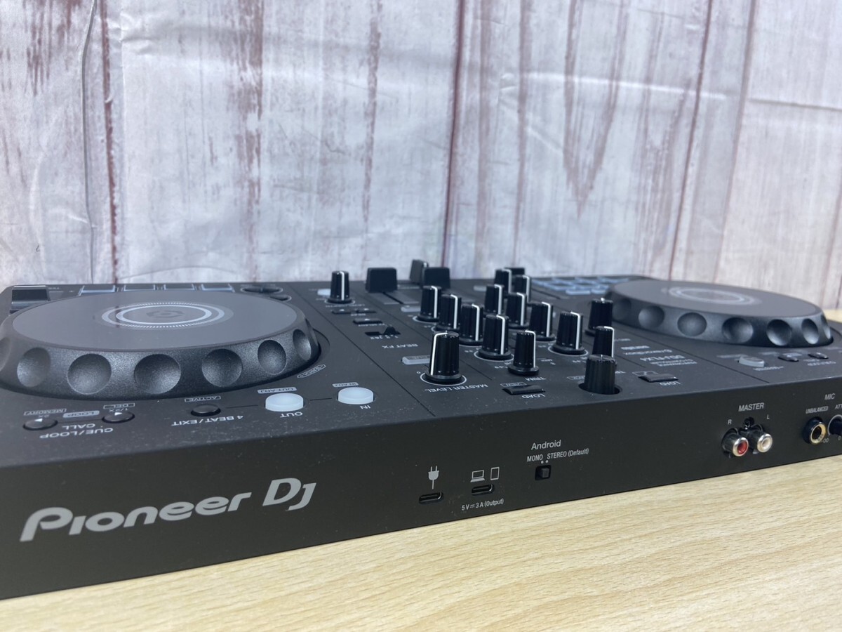 Pioneer DJ パイオニア DJコントローラー Model：DDJ-FLX4 2023年製品 通電確認済 器材 DJ機器 音楽 42814Cの画像8
