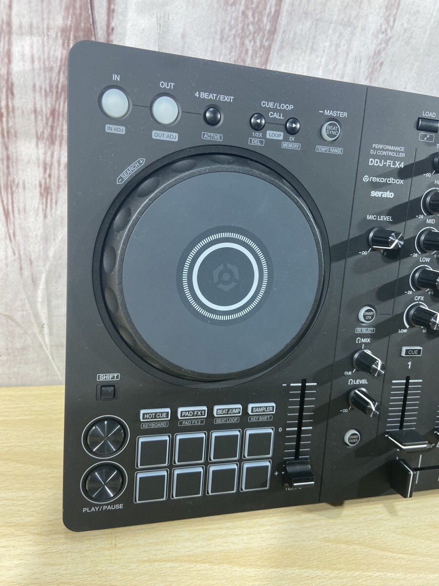 Pioneer DJ パイオニア DJコントローラー Model：DDJ-FLX4 2023年製品 通電確認済 器材 DJ機器 音楽 42814Cの画像3