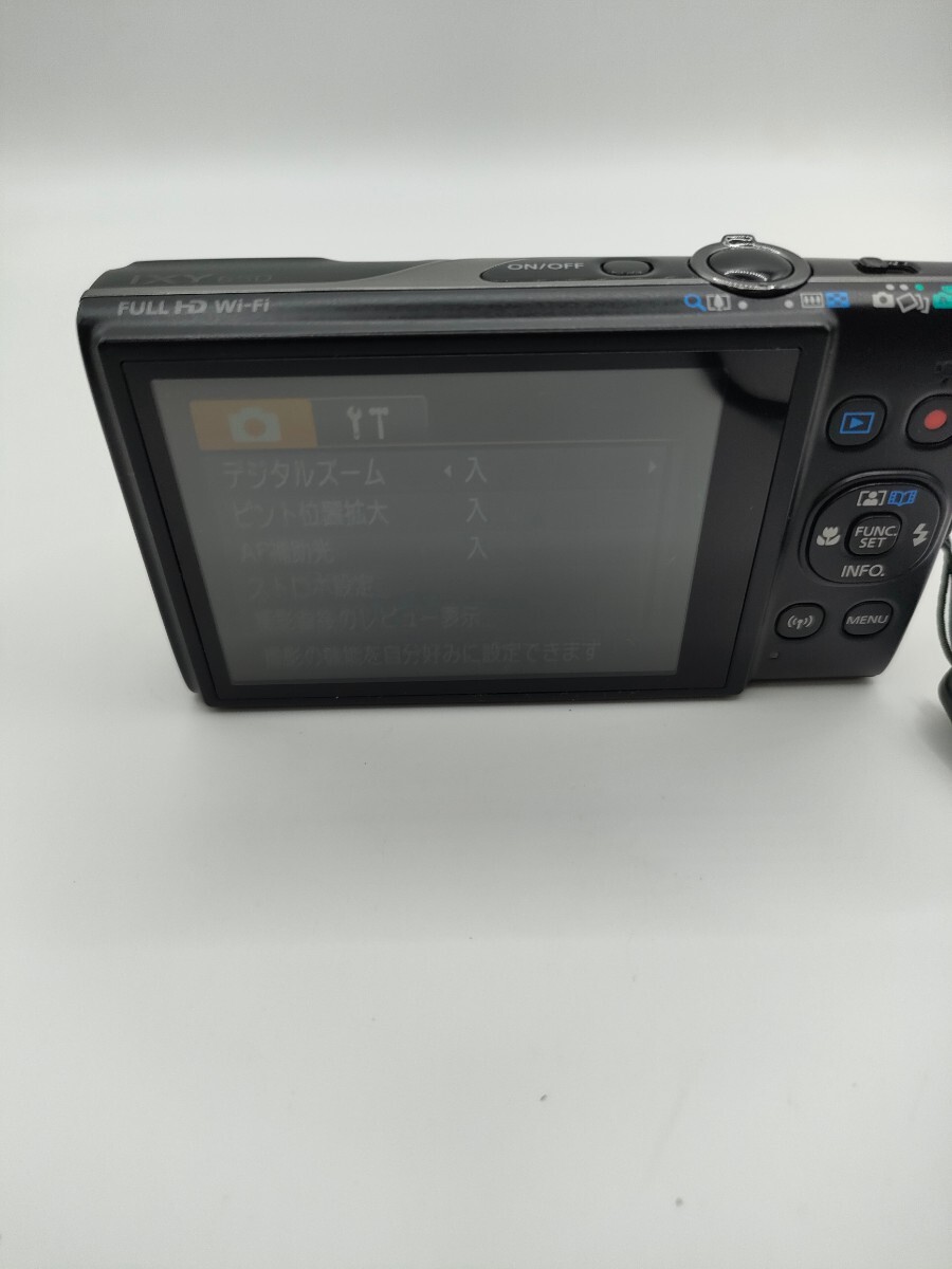 美品　Canon デジカメ IXY650　黒　PC2274　コンパクトデジタルカメラ 　動作確認済み　箱　取説書付き　_画像10