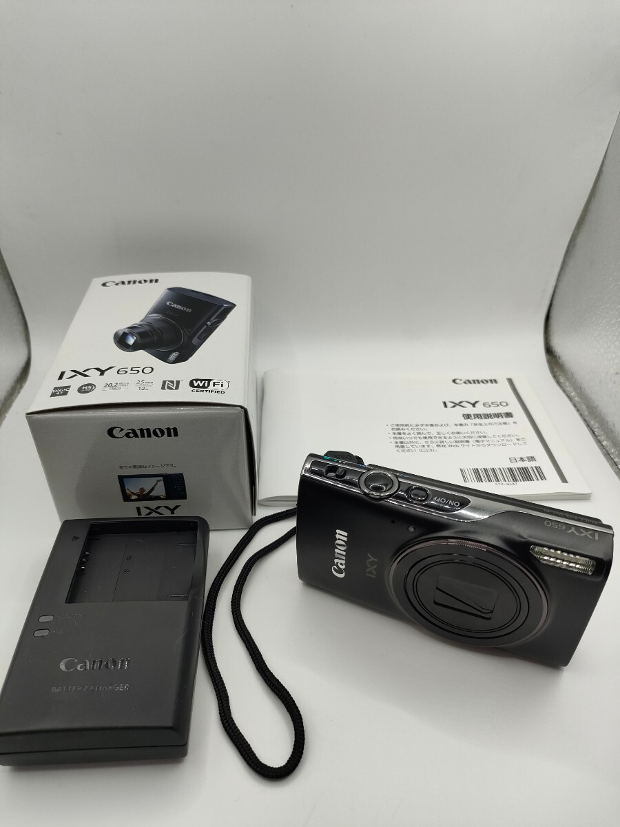 9100円 美品 Canon デジカメ IXY650 黒 PC2274 コンパクト 9100円 美品 Canon デジカメ IXY650 黒 PC2274 コンパクト
