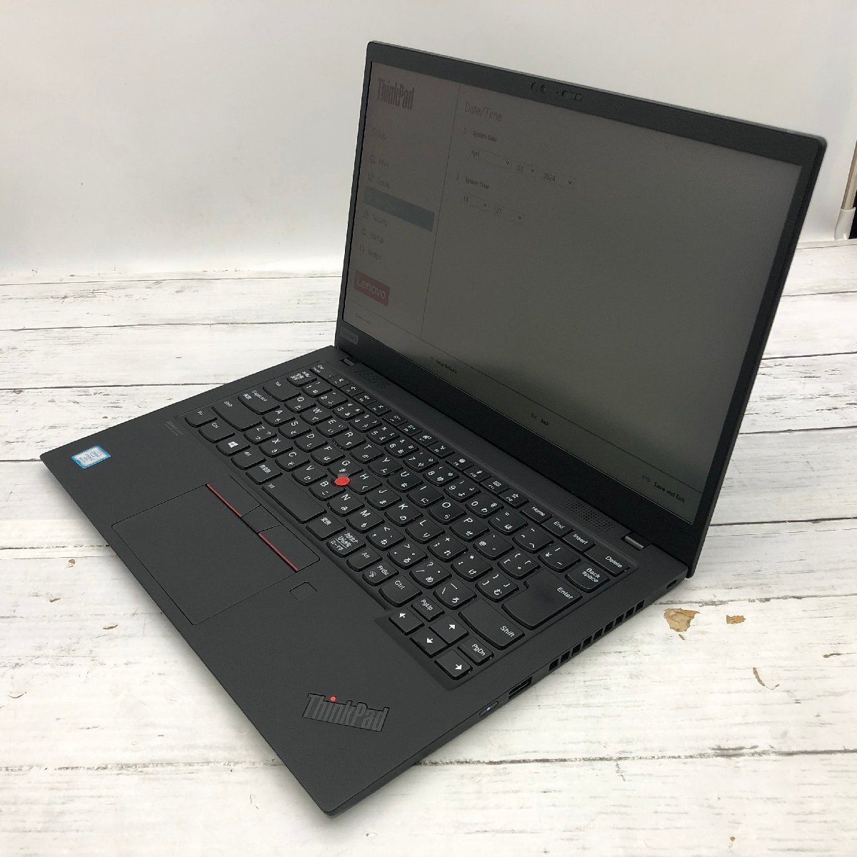 Lenovo ThinkPad X1 Carbon 20QE-S1NX1D Core i7 8665U 1.90GHz/16GB/256GB(NVMe) 〔C0307〕_画像1