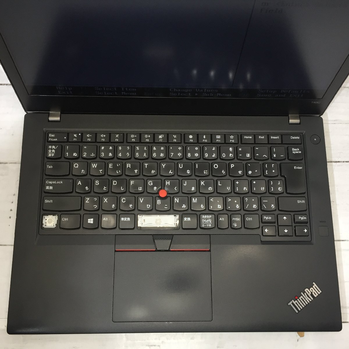 【難あり】 Lenovo ThinkPad T480 20L6-SER102 Core i7 8550U 1.80GHz/32GB/512GB(NVMe) 〔B0222〕_画像3