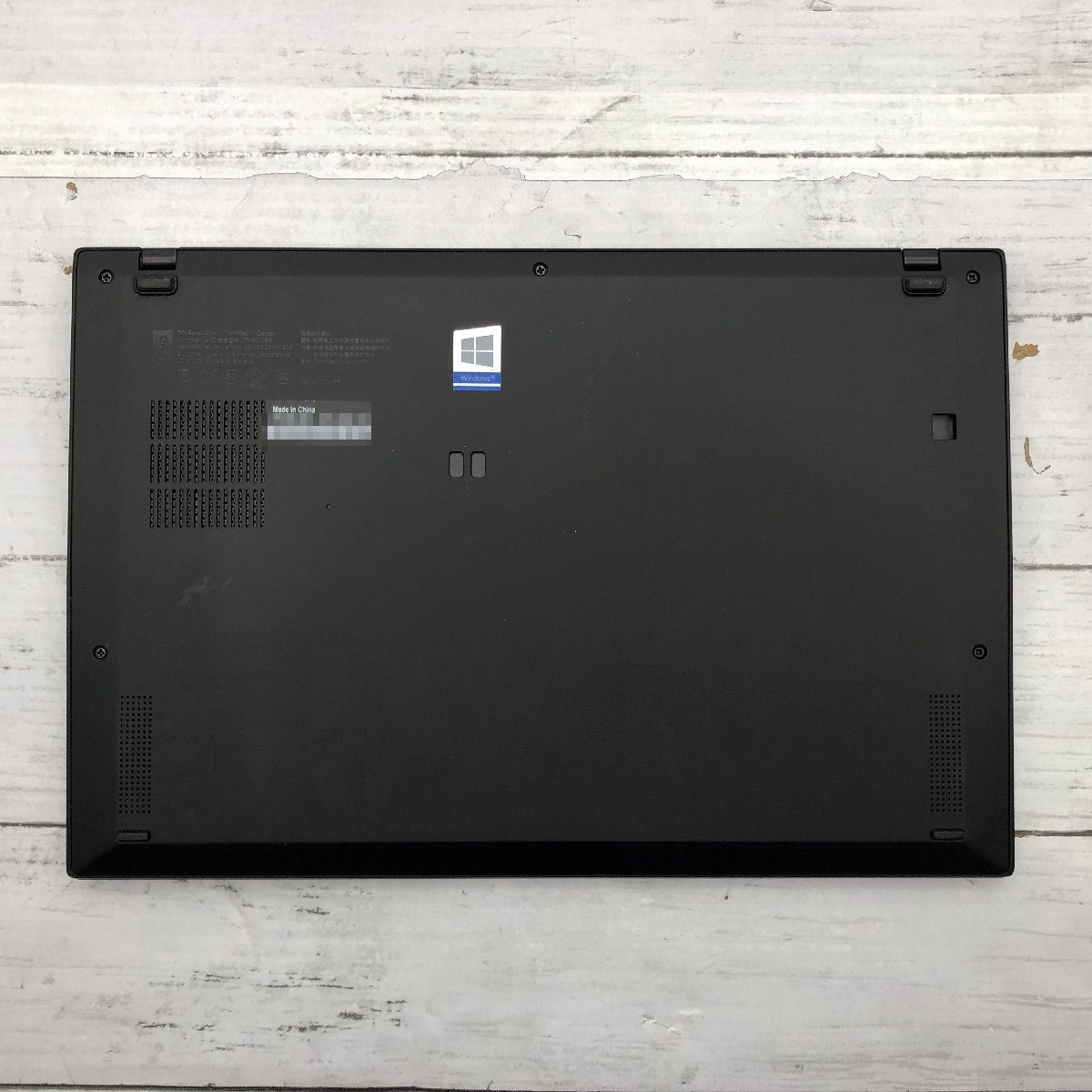 Lenovo ThinkPad X1 Carbon 20QE-S1NX1D Core i7 8665U 1.90GHz/16GB/256GB(NVMe) 〔C0405〕の画像10