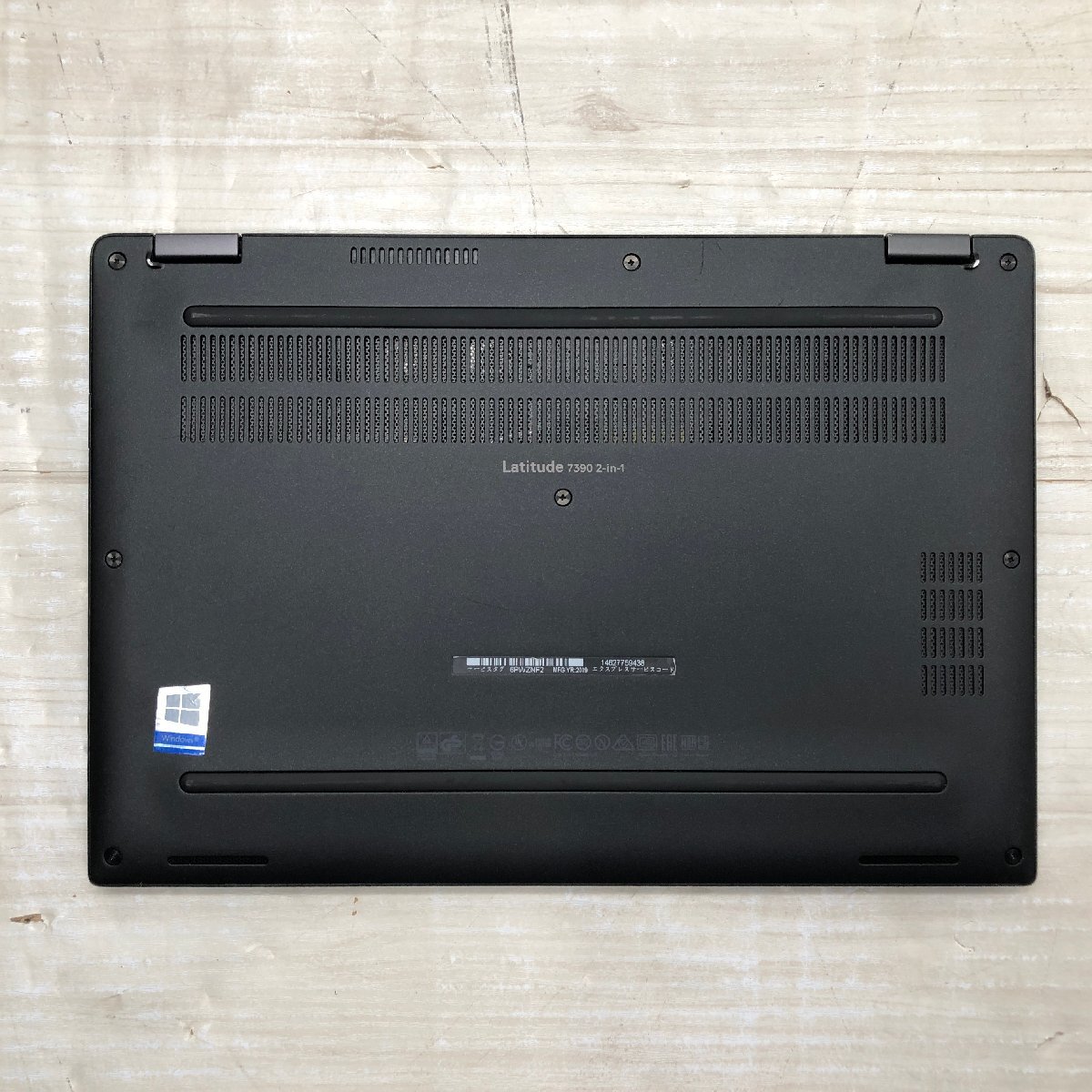 DELL Latitude 7390 2-in-1 Core i7 8650U 1.90GHz/16GB/256GB(SSD) 〔B0605〕の画像10