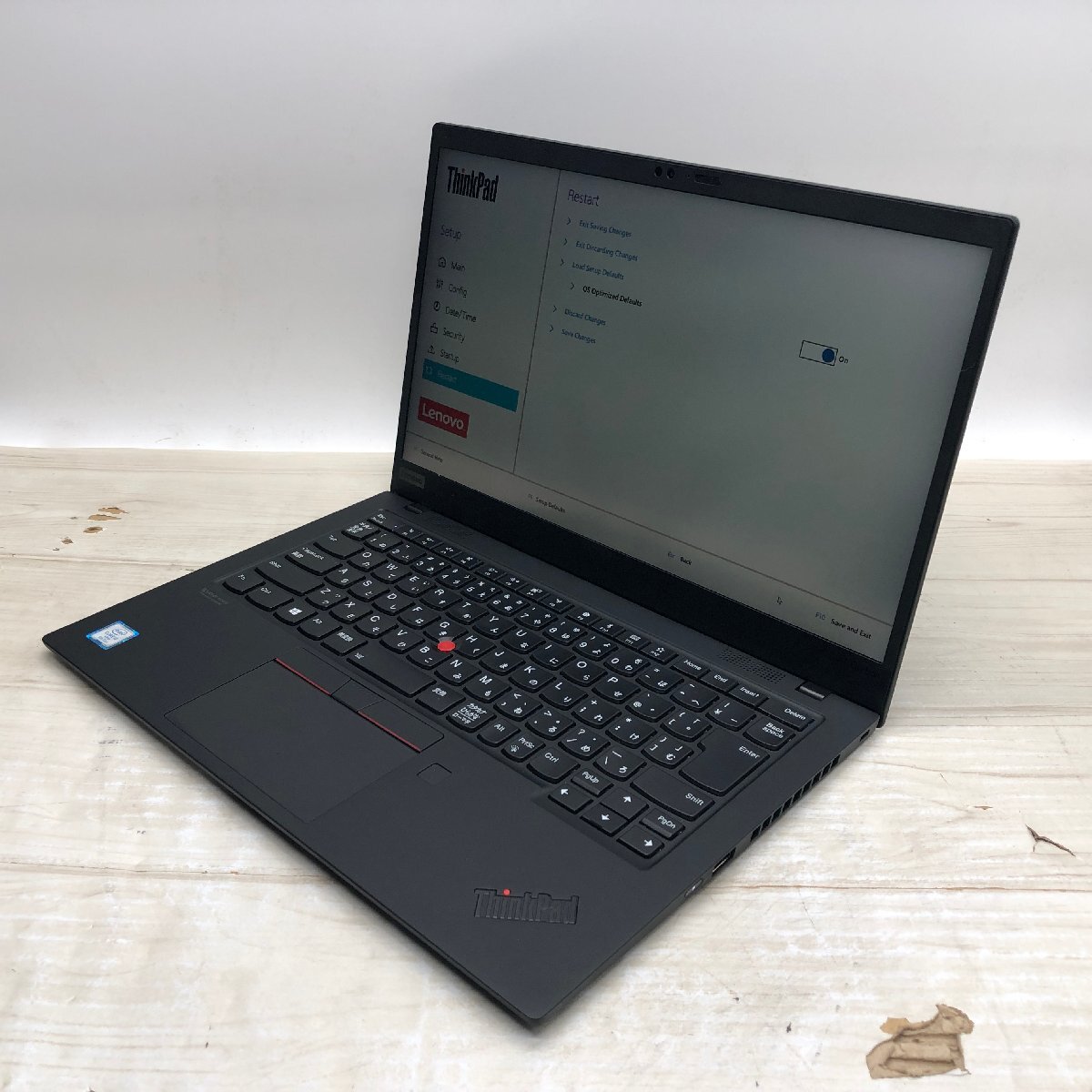 Lenovo ThinkPad X1 Carbon 20QE-S3260H Core i7 8665U 1.90GHz/16GB/512GB(NVMe) 〔A0120〕の画像1