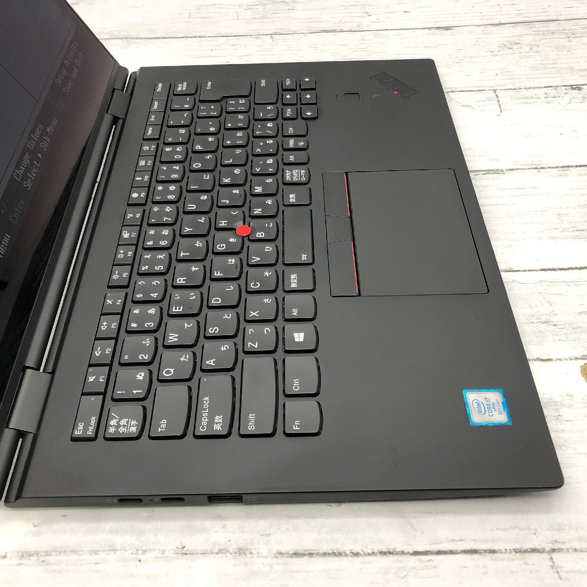Lenovo ThinkPad X1 Yoga 20LE-S3482L Core i7 8650U 1.90GHz/16GB/512GB(NVMe) 〔C0231〕の画像4