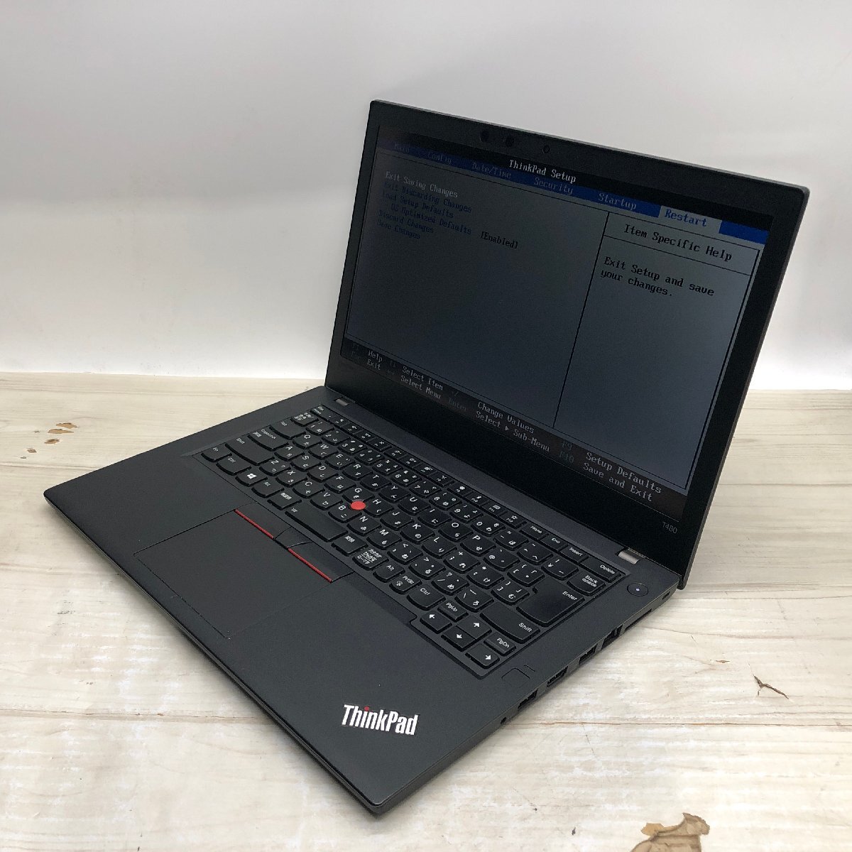 Lenovo ThinkPad T480 20L6-S68U5Z Core i5 8350U 1.70GHz/16GB/512GB(NVMe) 〔A0317〕の画像1