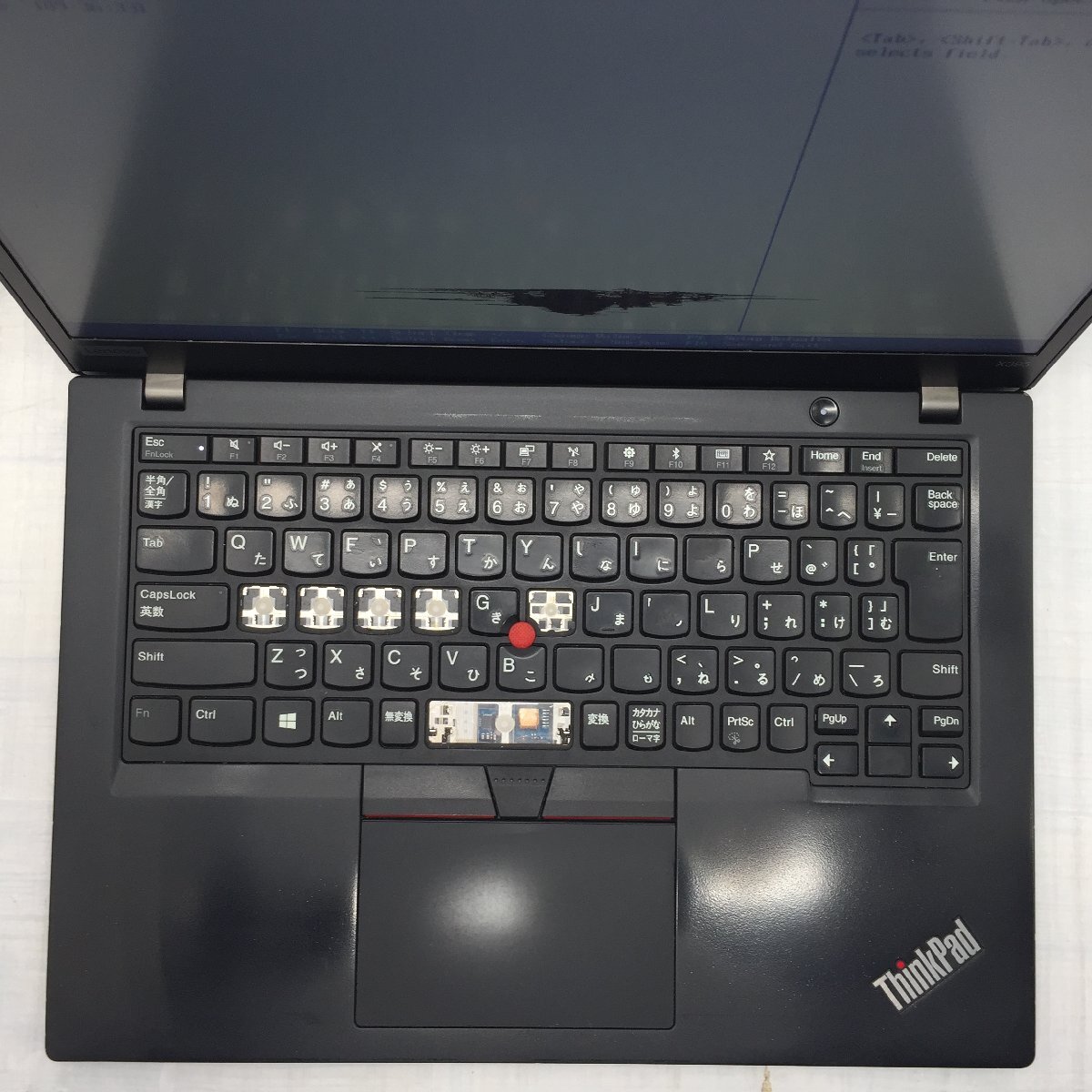 【難あり】 Lenovo ThinkPad X395 20NL-CTO1WW Ryzen 5 PRO 3500U 2.10GHz/16GB/256GB(NVMe) 〔B0625〕の画像3